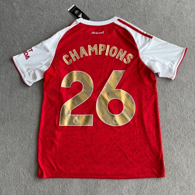 Arsenal EPL CHAMPIONS 25/26 Shirt Jersey Special Edition 2026