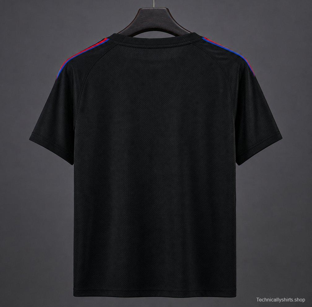 23/24 Paris Saint-Germain Black & Red Training Jersey