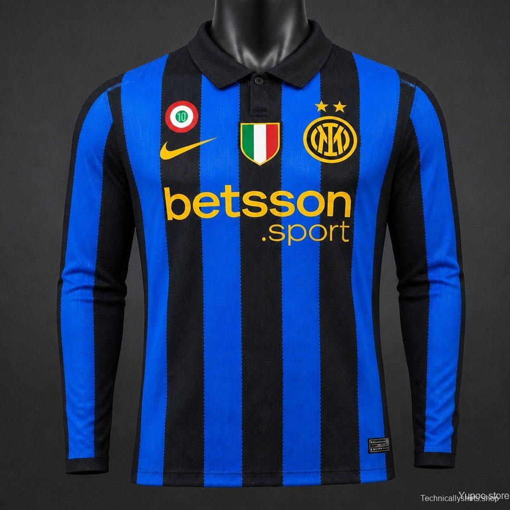 Player Version 26/27 Inter Milan Home Long Sleeve Jersey