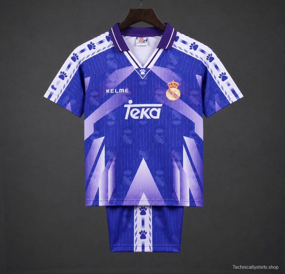 Retro Kids 96/97 Real Madrid Away Jersey