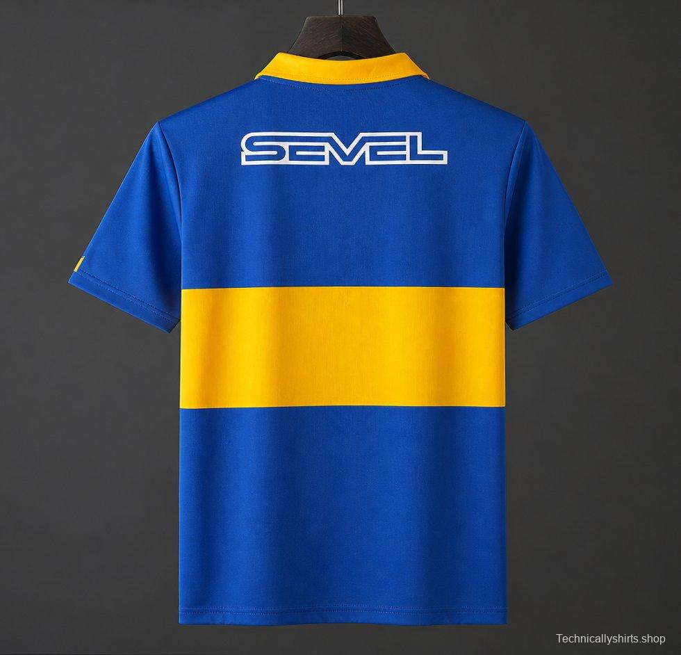 Retro 90/91 Boca Juniors Home Jersey