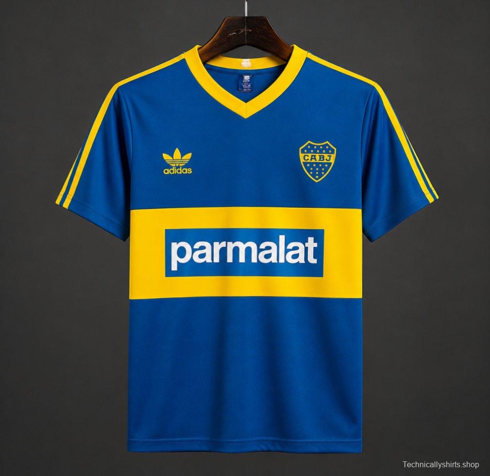 Retro 91/92 Boca Juniors Home Jersey
