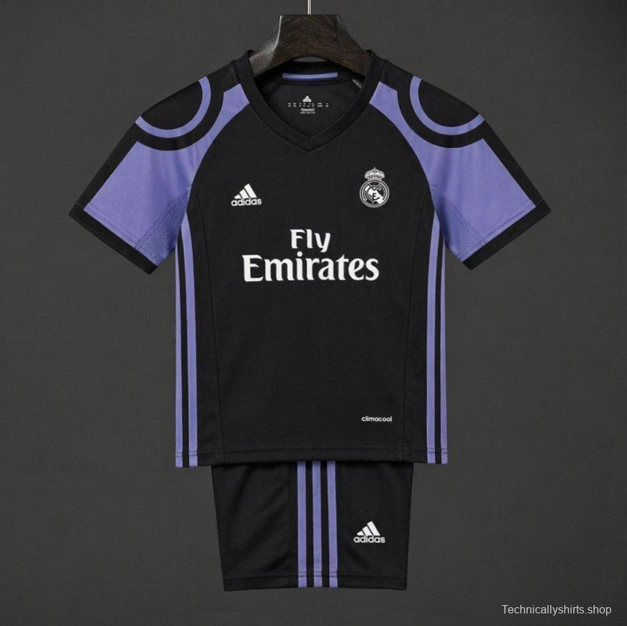 Retro Kids 16/17 Real Madrid Third Jersey