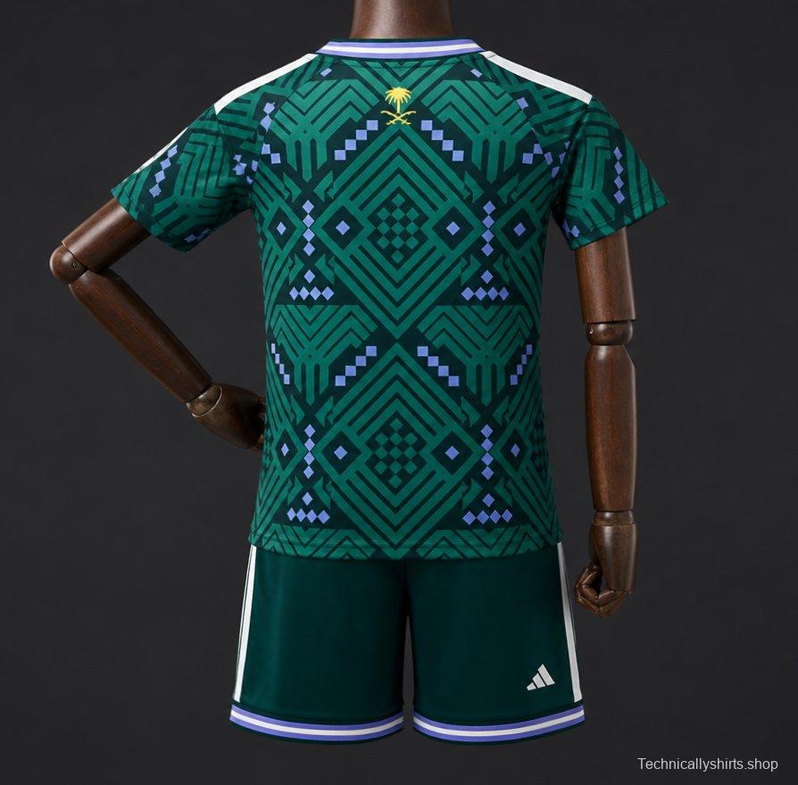 2026 Kids Saudi Arabia Home Jersey