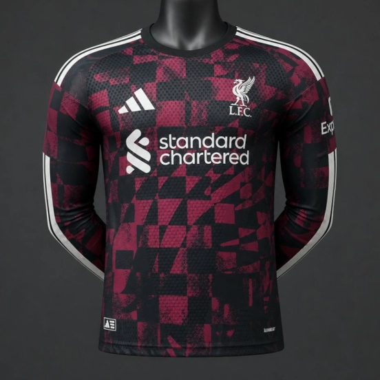 Player Version 26/27 Liverpool FC Long Sleeve Away Jersey