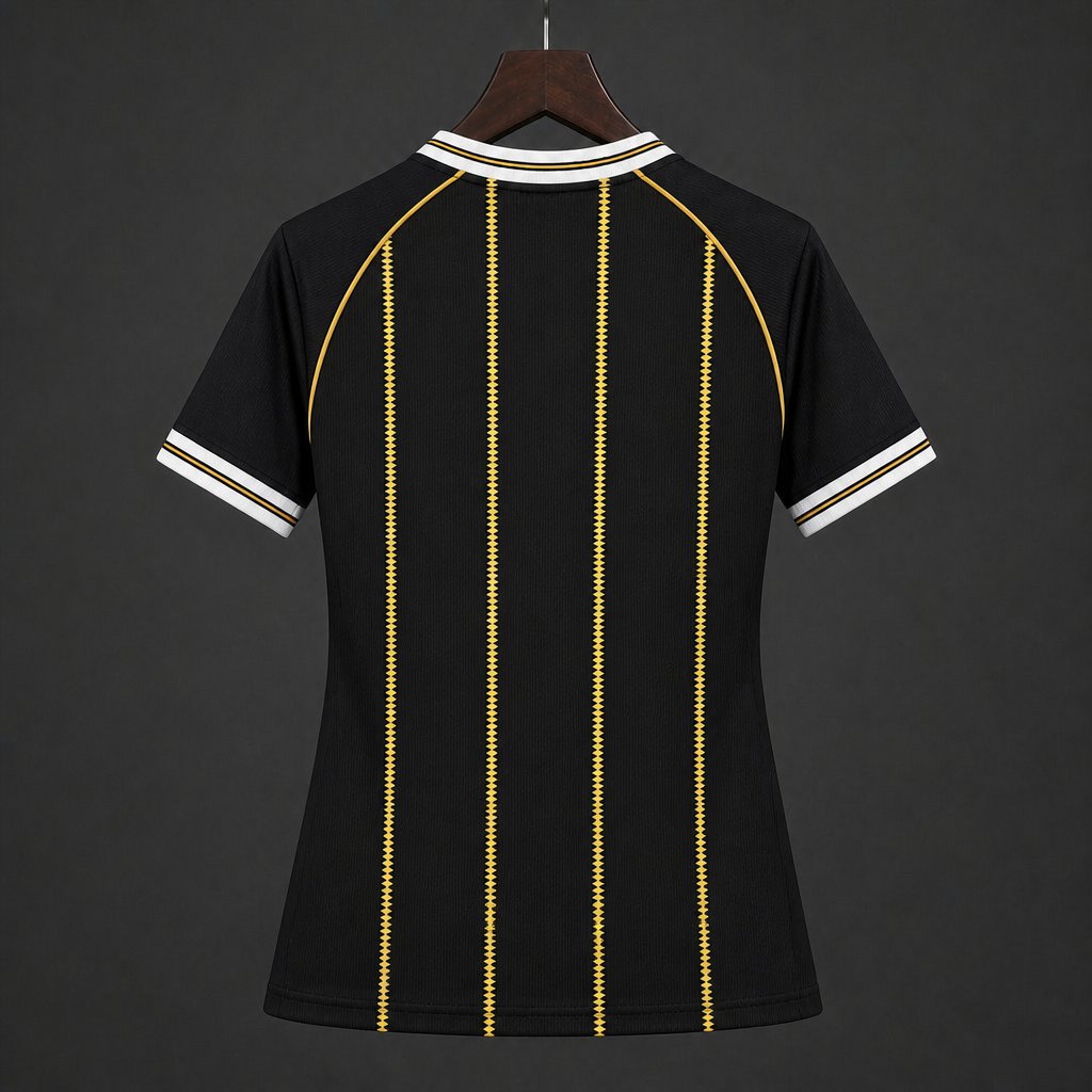 2026 Women  Germany Third Black Stripes Jersey