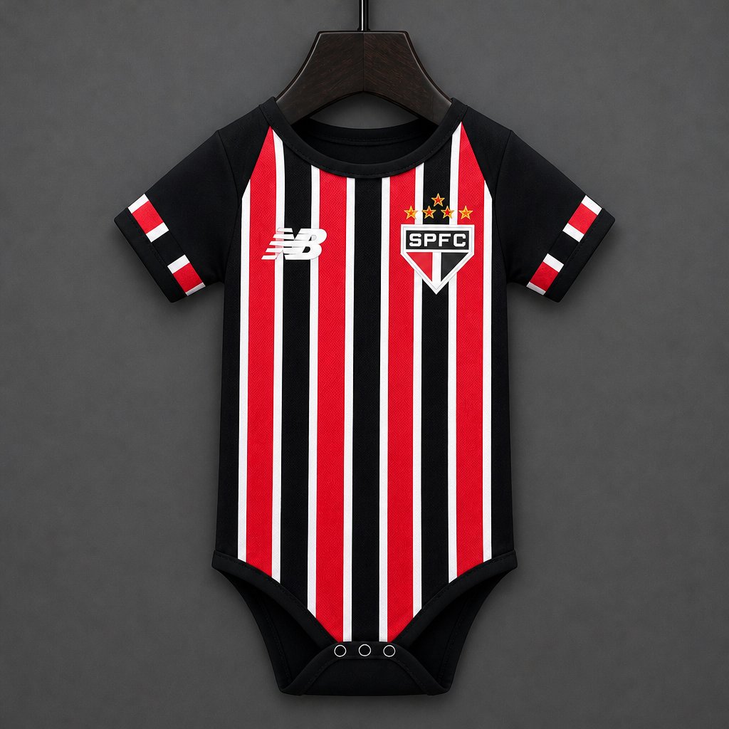 26/27 Sao Paulo Away Baby Romper Jersey