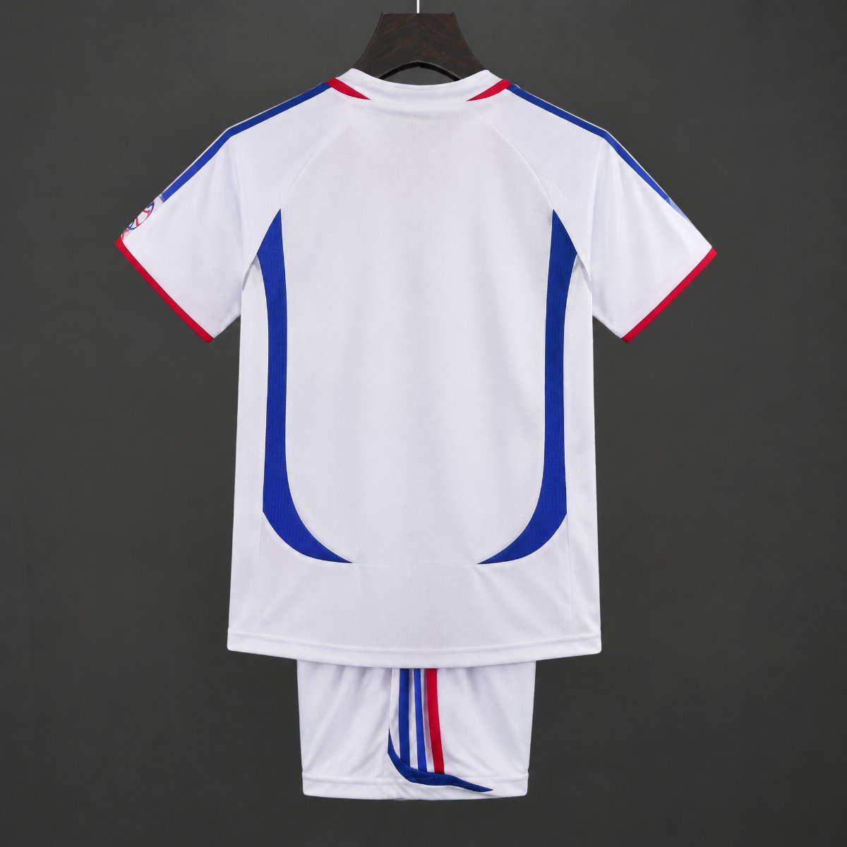 Retro Kids 2006 France White Away Jersey