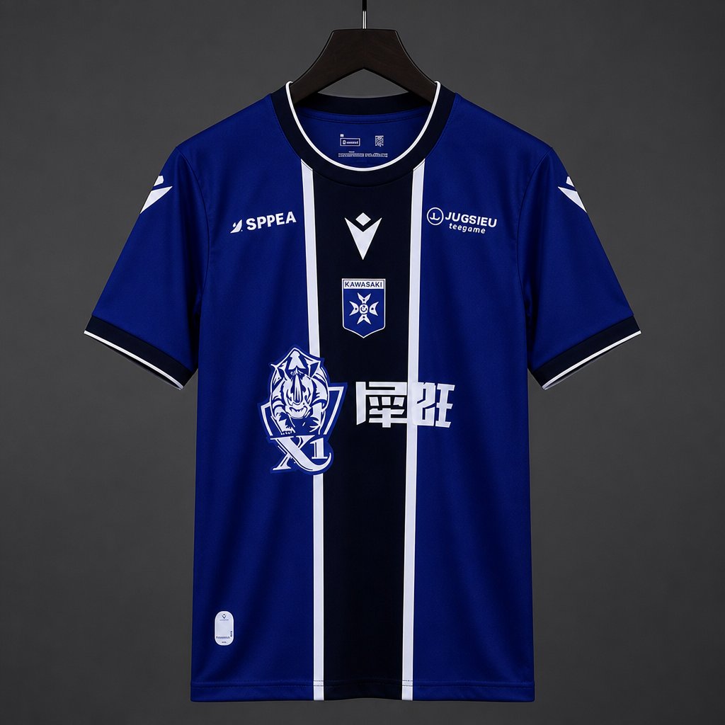 26/27 AJ Auxerre Third Navy Blue Jersey