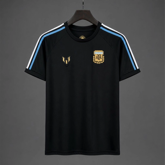 2026  Argentina Messi Signature Edition Black Jersey