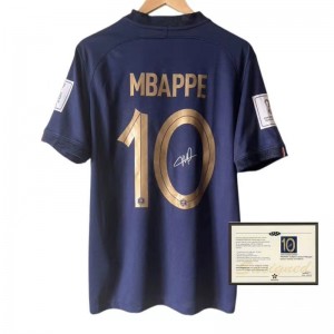 22/23 France Mbappe SIGNED Jersey With COA