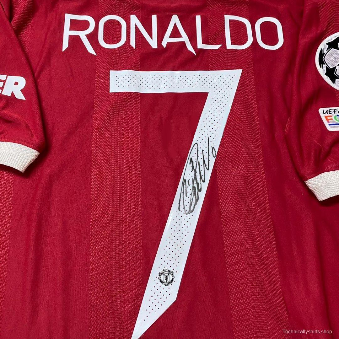 Cristiano Ronaldo UCL SIGNATURE Shirt/Jersey 21/22