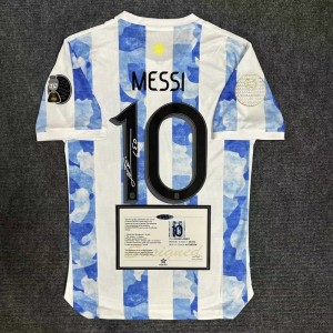 Leo Messi COPA AMERICA 21/22 Signature Shirt