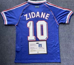 FRANCE ZIDANE Signature Shirt 96/97