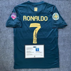 Ronaldo Al-Nassr AWAY 23/24 Signature Jersey Coa