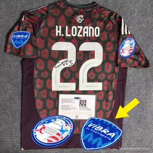 H Lozano Signed Jersey Mexico HOME 2024/25 PLAYER VERSION